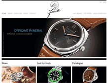 Tablet Screenshot of ferrettiwatches.com